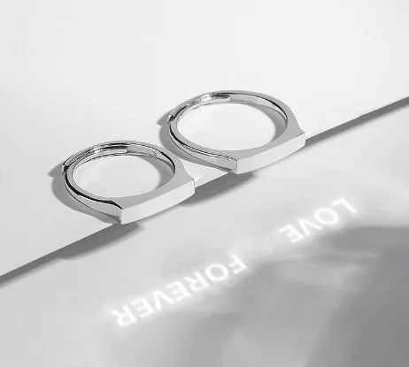 Inele pentru îndrăgostiți din argint 925