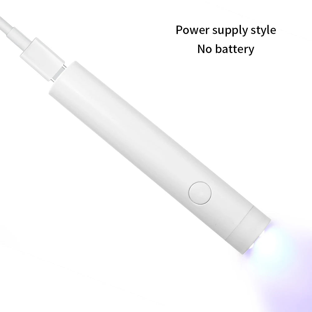 Lampă UV pentru unghii tip pix