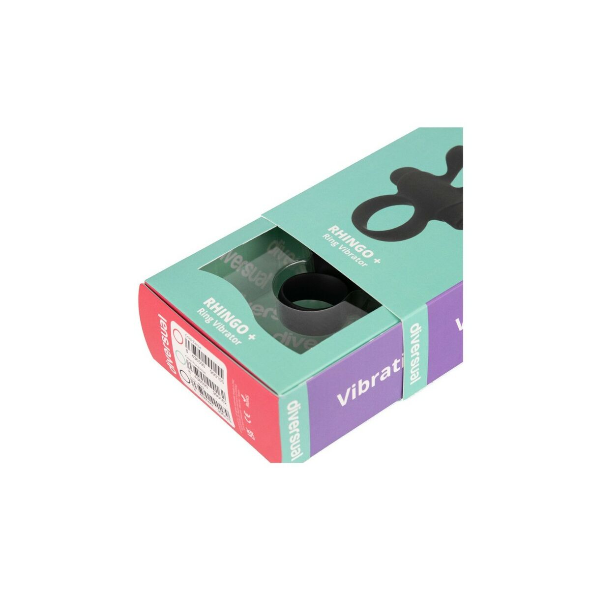 Inel vibrant Diversual Negru