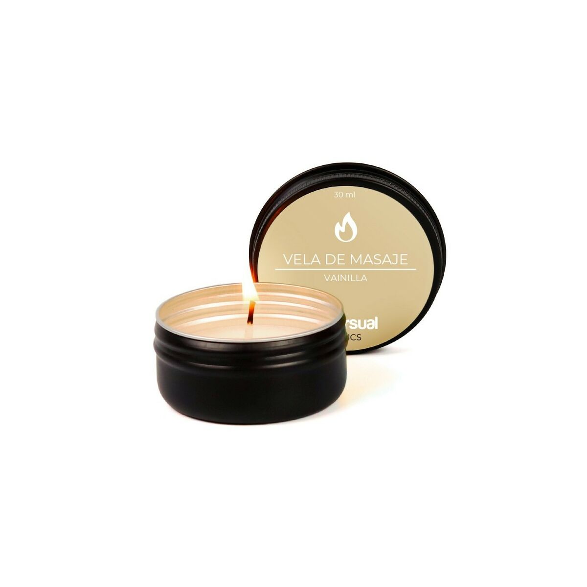 Lumânare de masaj Diversual Vanilie 30 ml