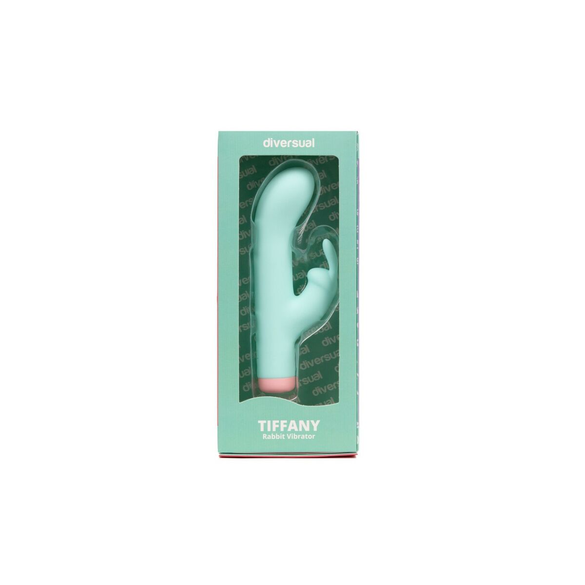 Vibrator cu dublă stimulare Diversual Verde Deschis