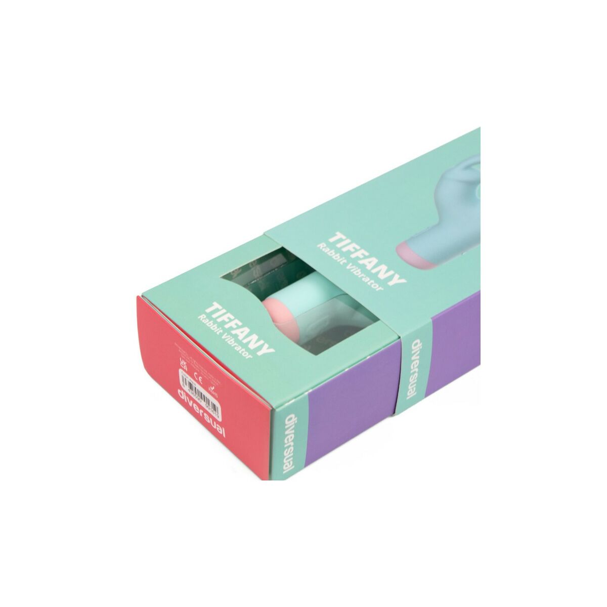 Vibrator cu dublă stimulare Diversual Verde Deschis